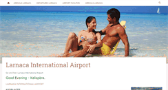 Desktop Screenshot of larnaca-airport.info